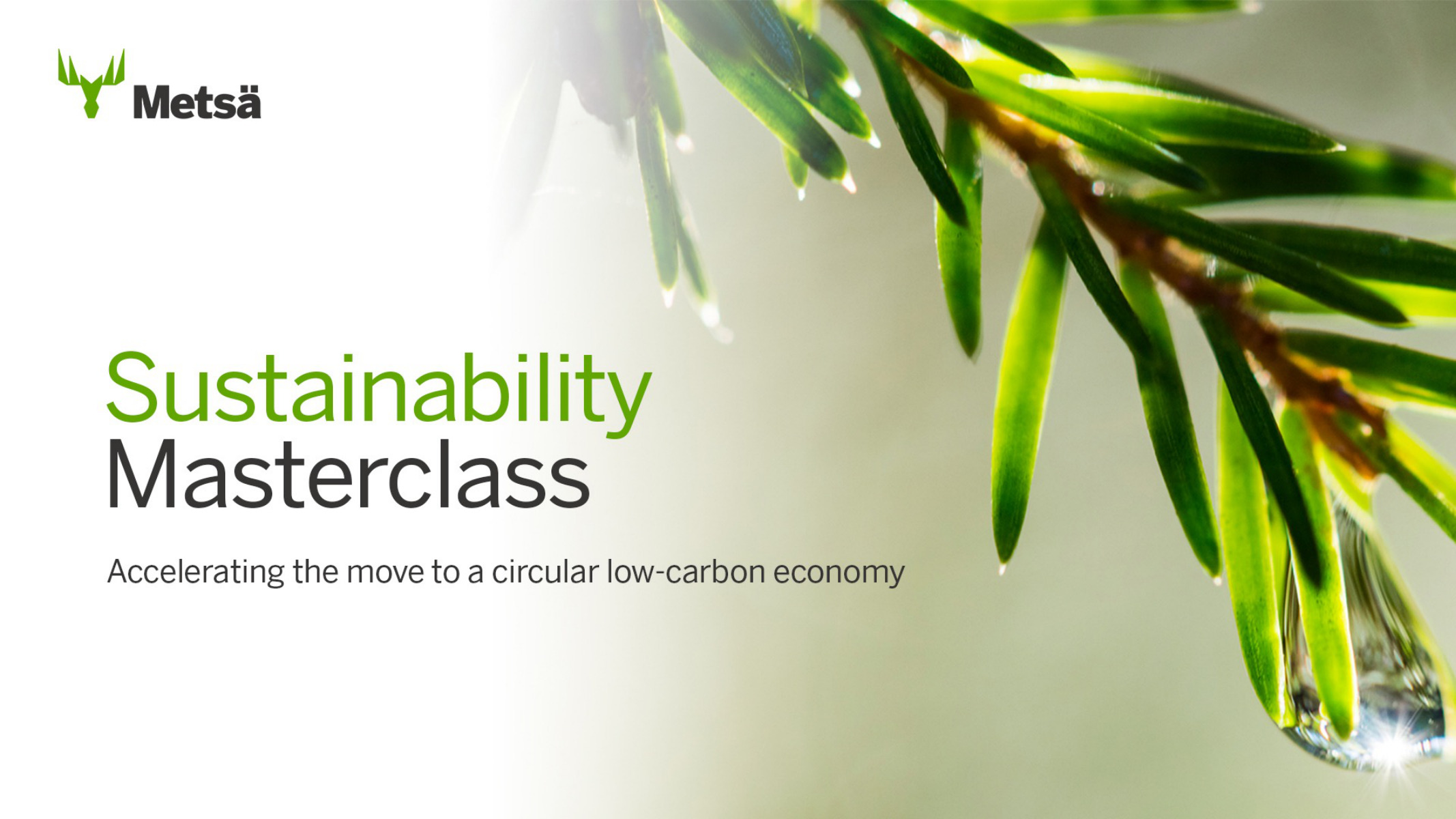 Sustainability Masterclass Virtual Seminar On Tuesday, 16 April At 13. ...